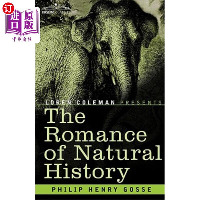 海外直订The Romance of Natural History 自然历史的浪漫