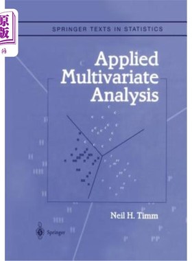 海外直订Applied Multivariate Analysis 应用多元分析