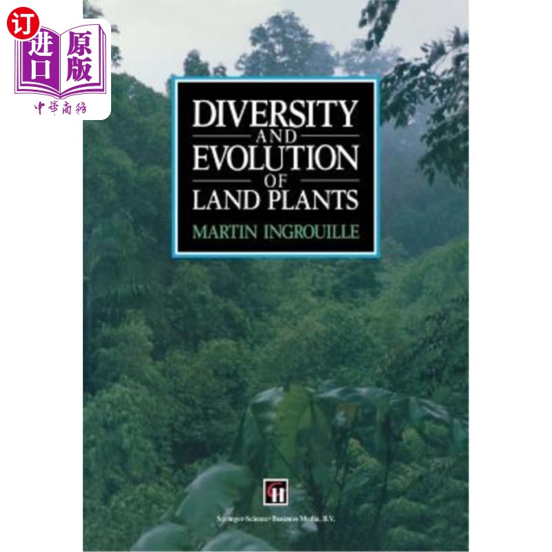 海外直订Diversity and Evolution of Land Plants陆生植物多样性与进化-封面