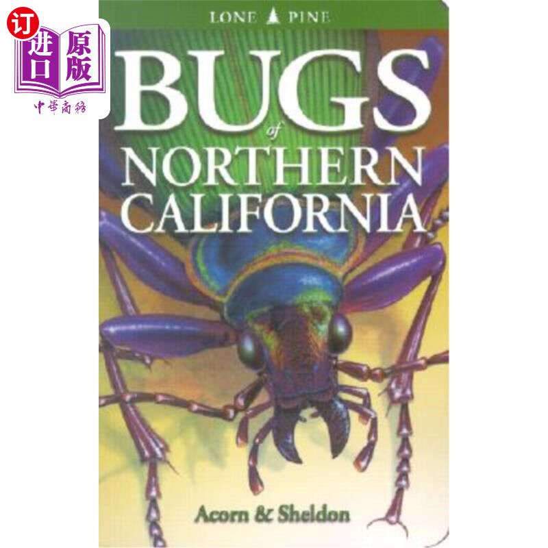 海外直订Bugs of Northern California 北加州的虫子