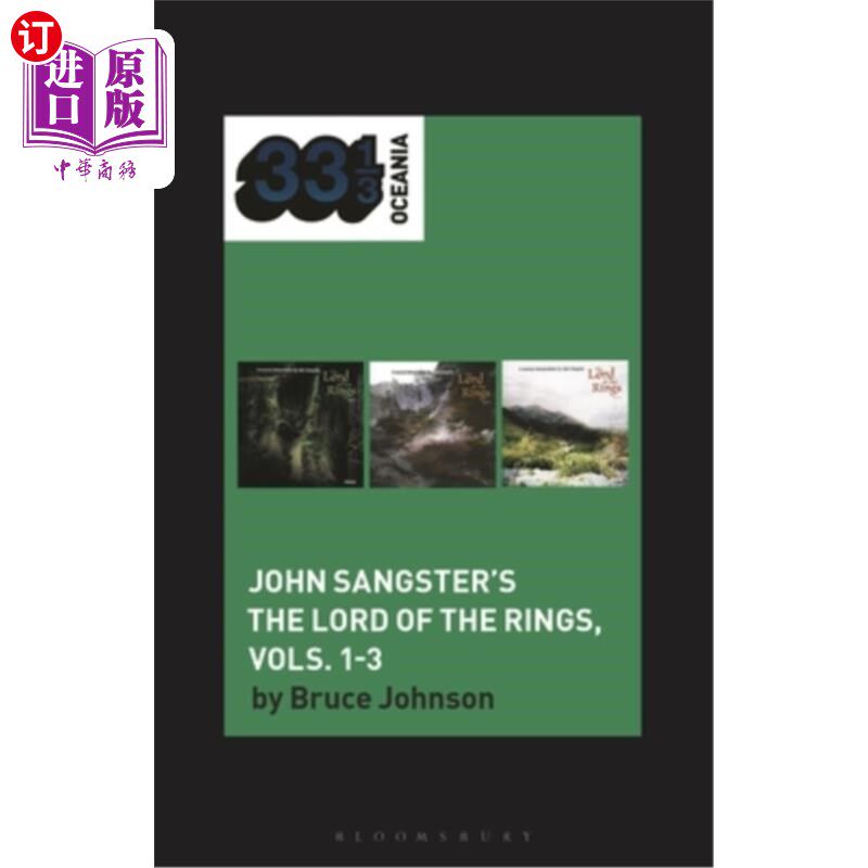 海外直订John Sangster's the Lord of the Rings, Vols. 1-3 约翰·桑斯特是指环王，第1-3卷
