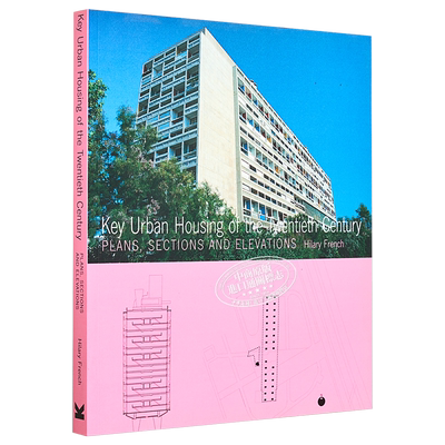 现货 Key Urban Housing of the 20th Century 进口艺术 二十世纪的主要城市住房 Laurence King 现代建筑设计【中商原版】