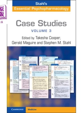 海外直订医药图书Case Studies: Stahl's Essential Psychopharmacolo... 案例研究:斯塔尔的基本精神药理学:卷3