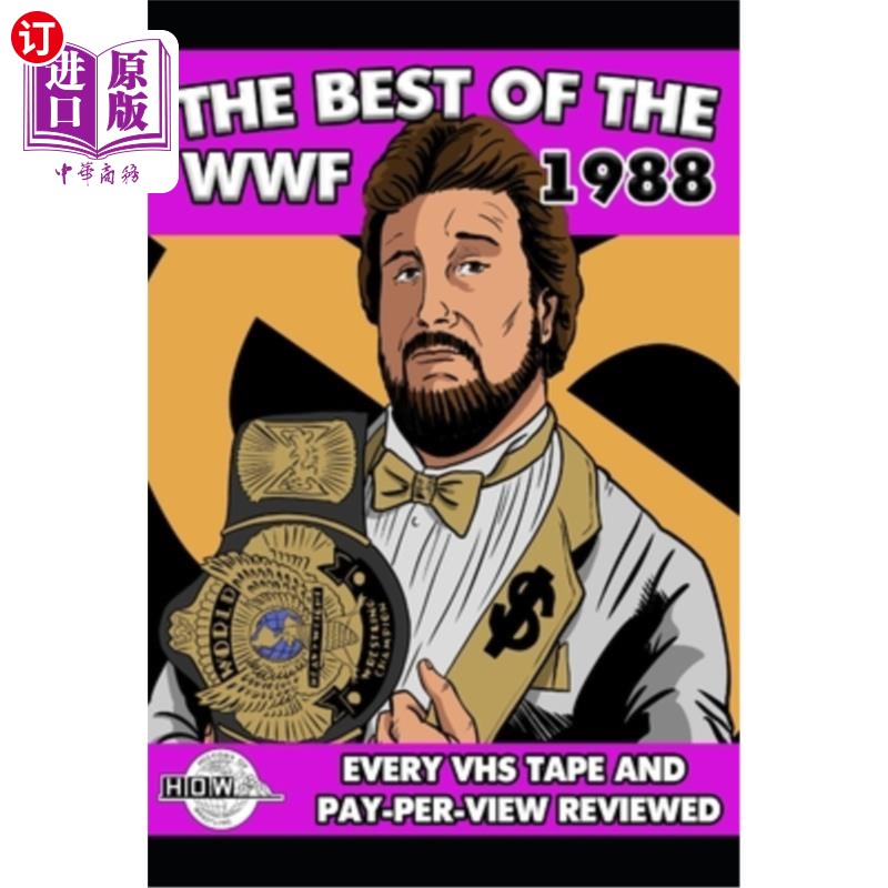 海外直订Best Of The WWF 1988 1988年世界自然基金会最佳