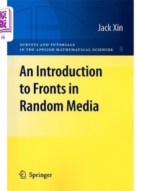 海外直订An Introduction to Fronts in Random Media 随机媒体前沿导论