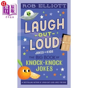 大声笑 大书 The Knock Book Loud Big 敲门笑话 海外直订Laugh Jokes Out
