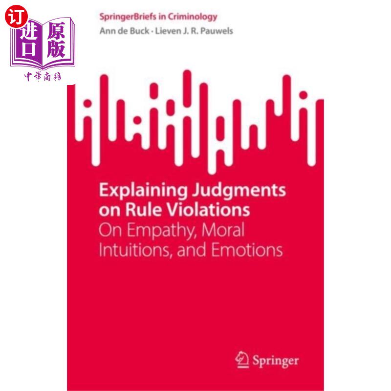 海外直订Explaining Judgments on Rule Violations 解释违反规则的判决