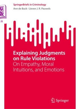 海外直订Explaining Judgments on Rule Violations 解释违反规则的判决