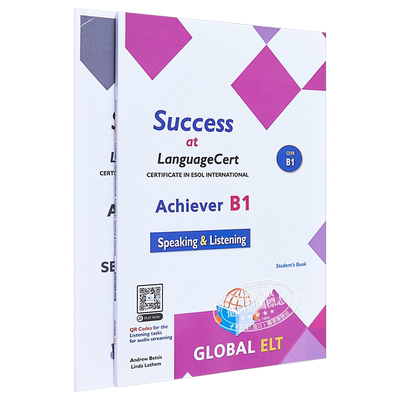 Success at LanguageCert iESOL SELT(UK Visa Exam) Speaking&Listening SELT Exam 朗思听说考试真题解析自学套装含音频答?