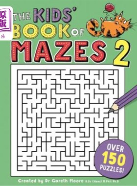 海外直订The Kids' Book of Mazes 2 儿童迷宫2