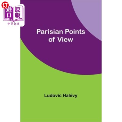 海外直订Parisian Points of View 巴黎人的观点