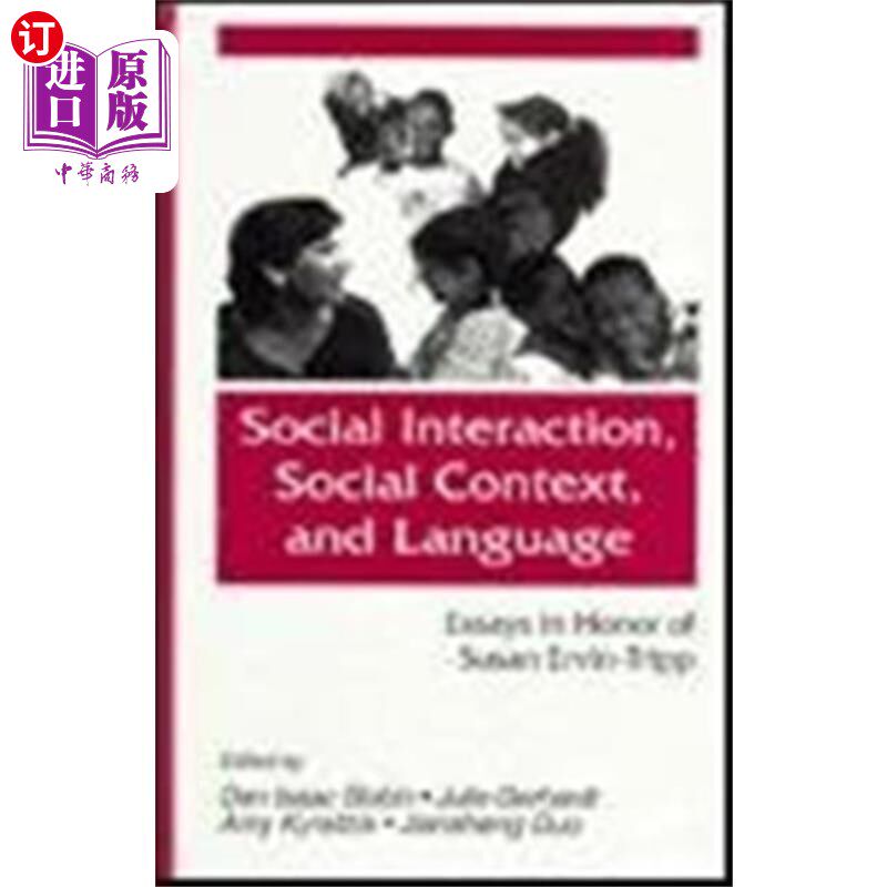 海外直订Social interaction, Social Context, and Language 社会互动,社会背景和语言