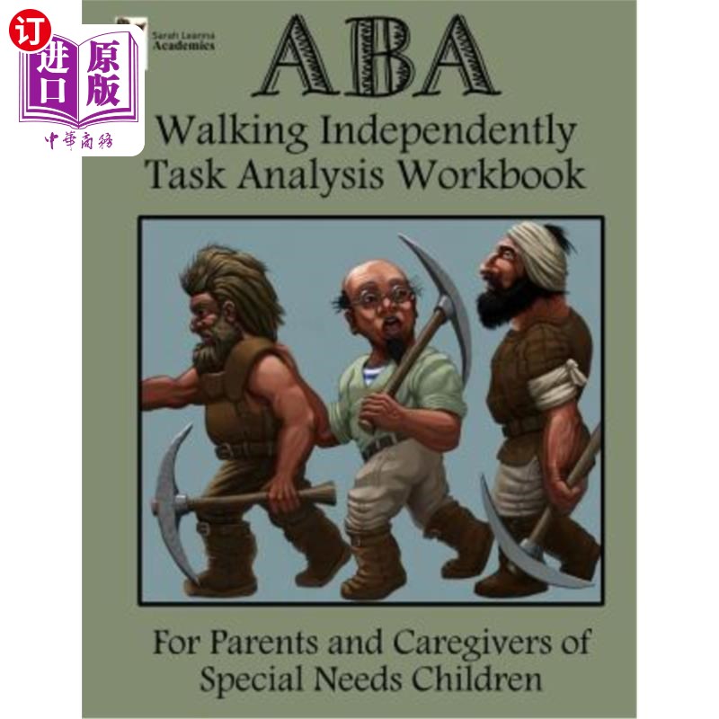 海外直订ABA Walking Independently Task Analysis Workbook ABA独立行走任务分析工作手册
