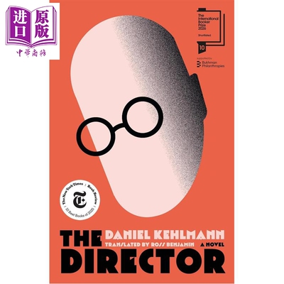 预售 导演  26年国际布克奖短名奖 The Director  英文原版 Daniel Kehlmann   黑色幽默小说【中商原版】