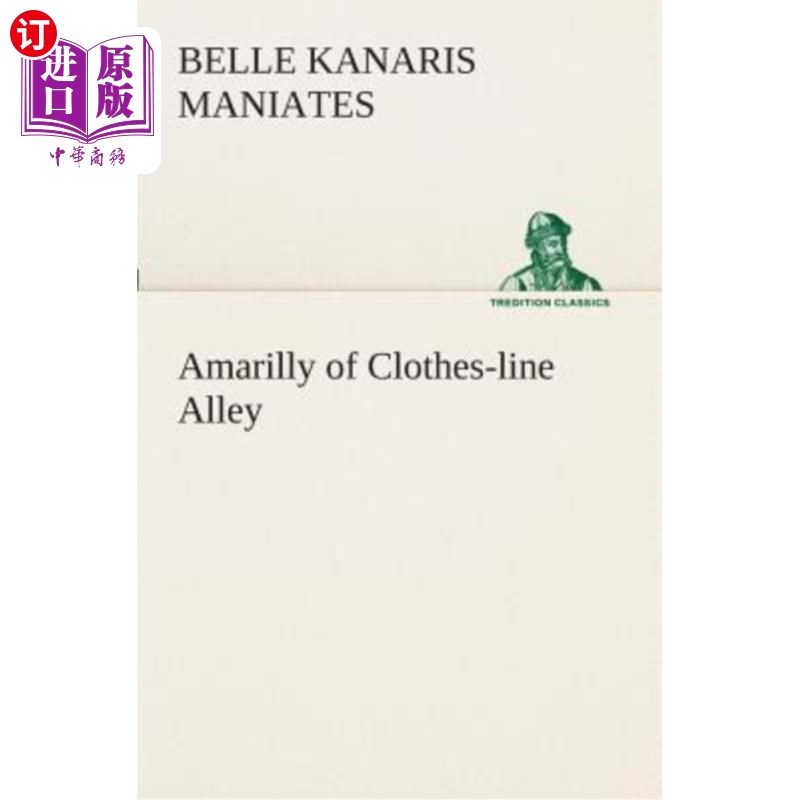 海外直订Amarilly of Clothes-Line Alley 服装行小巷的阿马里里