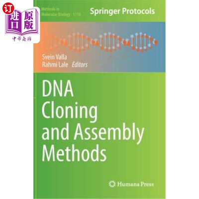 海外直订医药图书DNA Cloning and Assembly Methods DNA克隆与组装方法