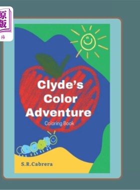 海外直订Clyde's Coloring Adventure 克莱德的涂色冒险