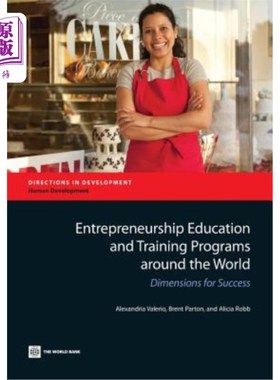 海外直订Entrepreneurship Education and Training Programs Around the World: Dimensions fo 世界各地的创业教育和培训项