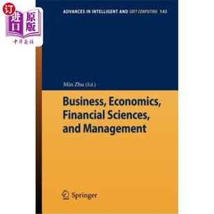 Economics 海外直订Business 经济学 Sciences and 商科 Financial Management 金融科学和管理学