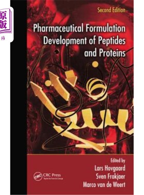 海外直订医药图书Pharmaceutical Formulation Development of Peptides and Proteins 多肽和蛋白质药物制剂的开发