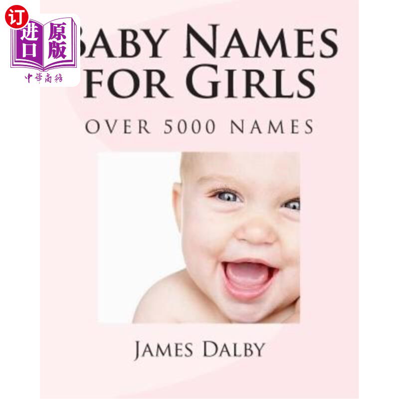 海外直订Baby Names for Girls 女孩的名字