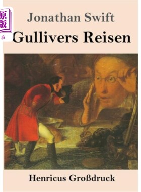 海外直订德语 Gullivers Reisen (Gro?druck) 格列佛·赖森