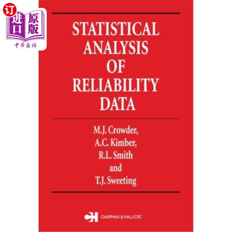 海外直订Statistical Analysis of Reliability Data 可靠性数据统计分析