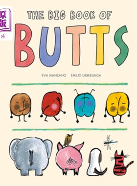 海外直订The Big Book of Butts 大屁股书