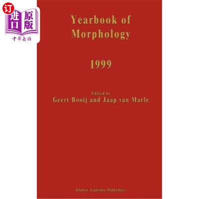 海外直订Yearbook of Morphology 1999 《形态学年鉴》1999