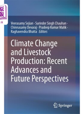 海外直订医药图书Climate Change and Livestock Production: Recent ... 气候变化与畜牧生产:最新进展和未来展望