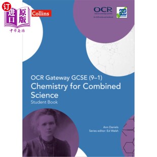 海外直订Collins OCR 柯林斯GCSE科学 Chemistry Science for Combined GCSE Gateway