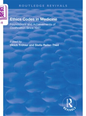海外直订医药图书Ethics Codes in Medicine: Foundations and Achievements of Codification Since 194 医学伦理规范:1947