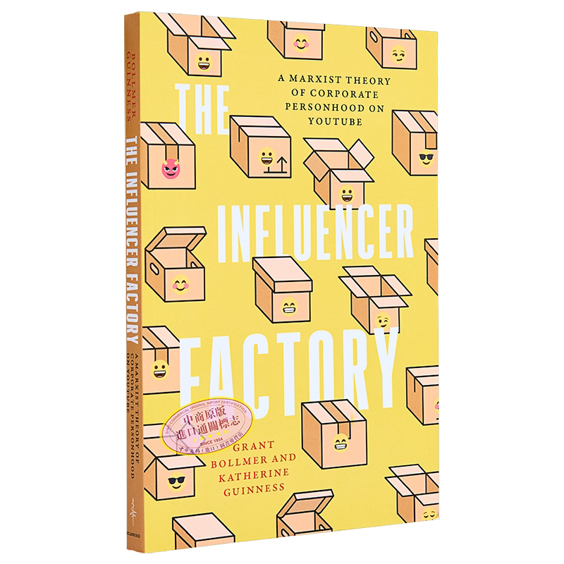 网红工厂 关于YouTube企业人格的马克思主义理论 The Influencer Factory 英文原版 Grant Bollmer 人文社科【中商原版】