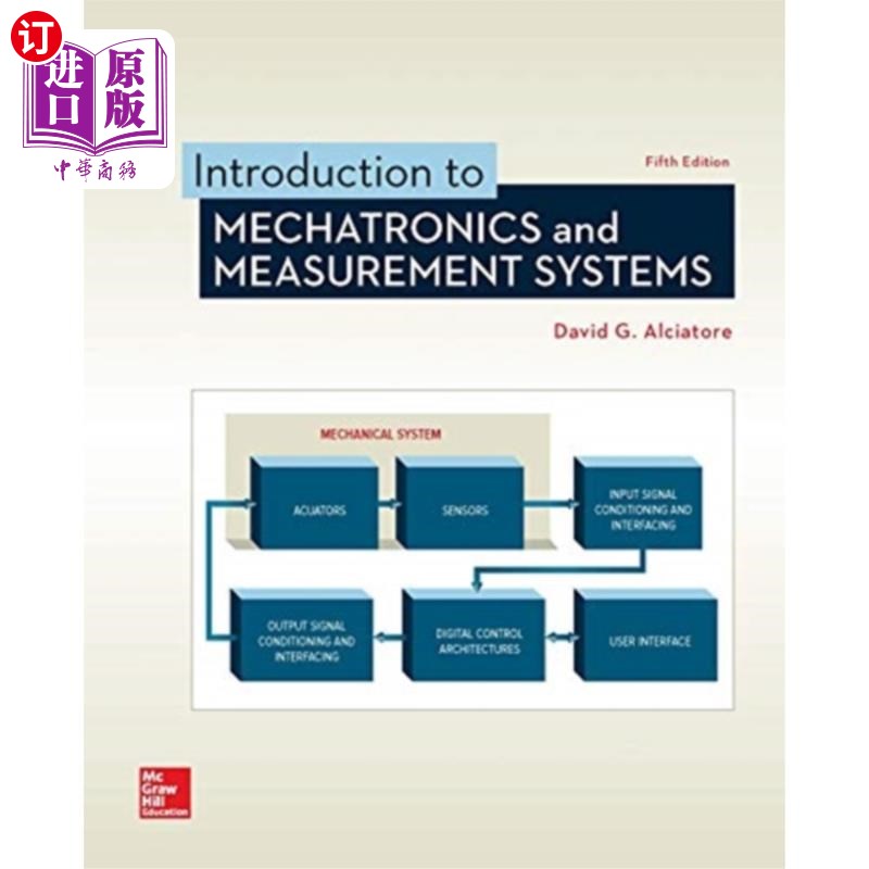 海外直订Introduction to Mechatronics and Measurement Sys... 机电一体化与测量系统导论“，