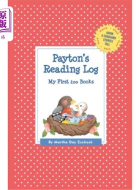 海外直订Payton's Reading Log: My First 200 Books (GATST) 佩顿的阅读日志:我的前200本书