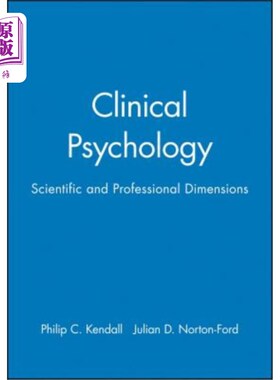 海外直订医药图书Clinical Psychology: Scientific and Professional Dimensions 临床心理学科学与专业维度