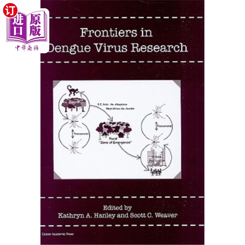 海外直订Frontiers in Dengue Virus Research 登革病毒研究前沿