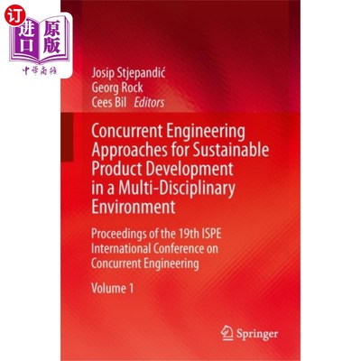 海外直订Concurrent Engineering Approaches for Sustainabl... 多学科环境下可持续产品开发的并行工程方法