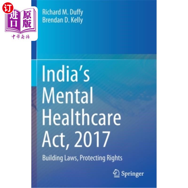 海外直订医药图书India's Mental Healthcare Act, 2017: Building Laws, Protecting Rights 2017年印度精神保健法:建立法律