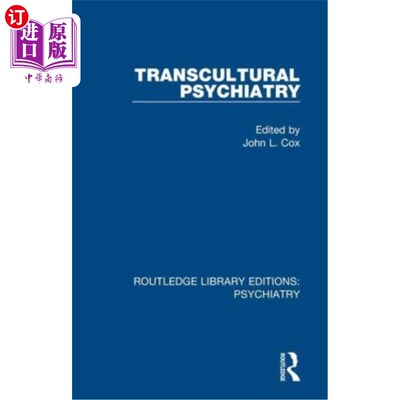 海外直订Transcultural Psychiatry 跨文化精神病学