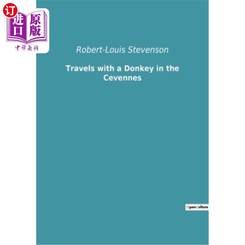 海外直订Travels with a Donkey in the Cevennes 在塞文与驴同行