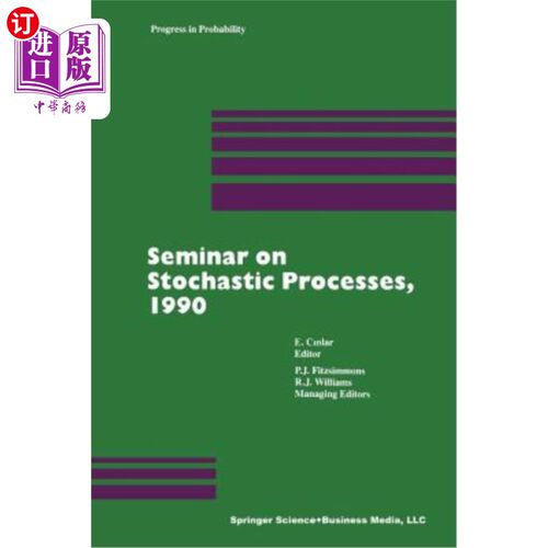 海外直订Seminar on Stochastic Processes, 1990 随机过程研讨会，1990年