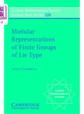 海外直订Modular Representations of Finite Groups of Lie Type 李型有限群的模表示