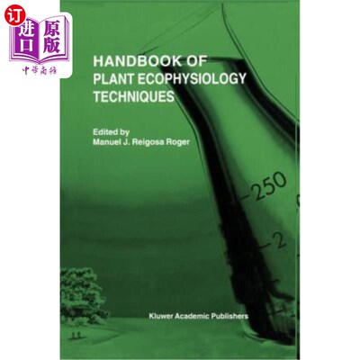 海外直订Handbook of Plant Ecophysiology Techniques 植物生理生态技术手册