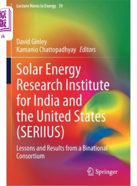 海外直订Solar Energy Research Institute for India and the United States (Seriius): Lesso 印度和美国太阳能研究所(Ser
