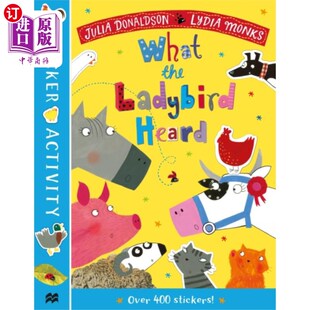 海外直订What the Ladybird Heard Sticker Book 《瓢虫听到了什么》贴纸书