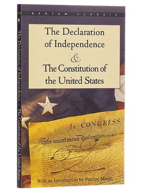【中商原版】独立宣言与美国宪法 英文原版 The Declaration of Independence & The Constitution of the United States