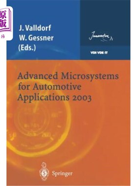 海外直订Advanced Microsystems for Automotive Applications 2003 汽车应用高级微系统2003