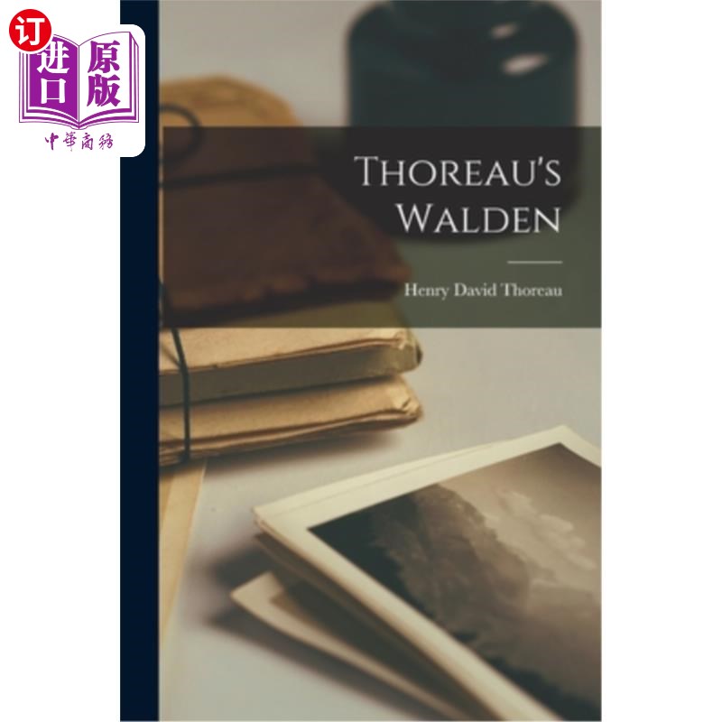 海外直订Thoreau's Walden梭罗的沃尔登-封面