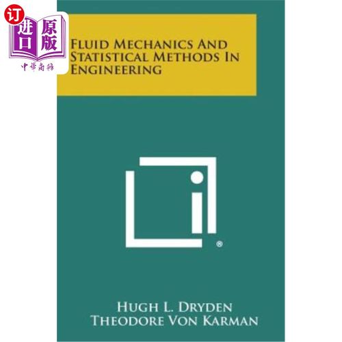 海外直订Fluid Mechanics and Statistical Methods in Engineering 流体力学与工程统计方法